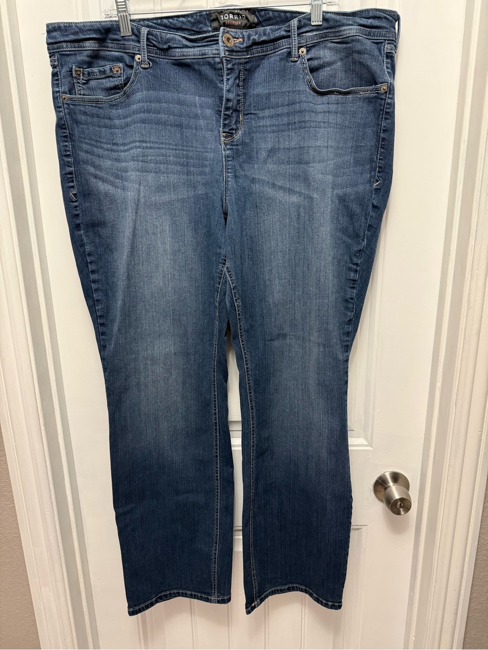 Torrid Premium Barely Boot Women's Blue Jeans Size 20 (53-12)